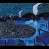 Art Print Matthew Wong, Starry Night