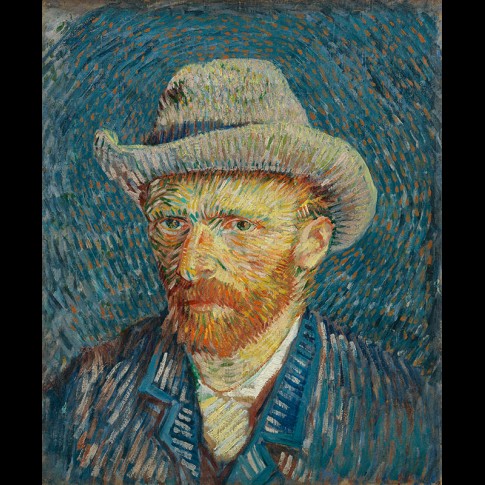 Van Gogh Giclée, Zelfportret met grijze vilthoed