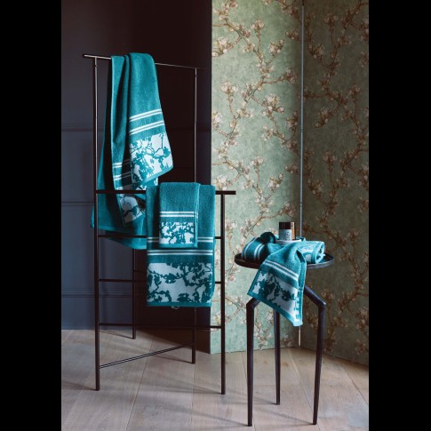 Bath towel 70x140 Fleurir Blue, Beddinghouse x Van Gogh Museum®